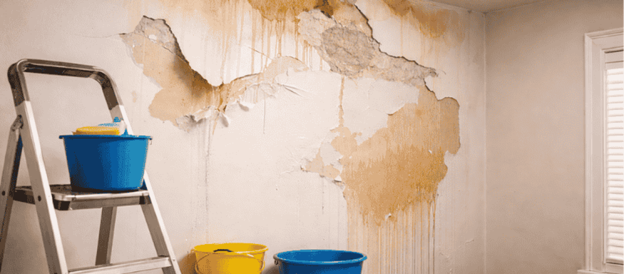 Drywall Water Damage in Homes